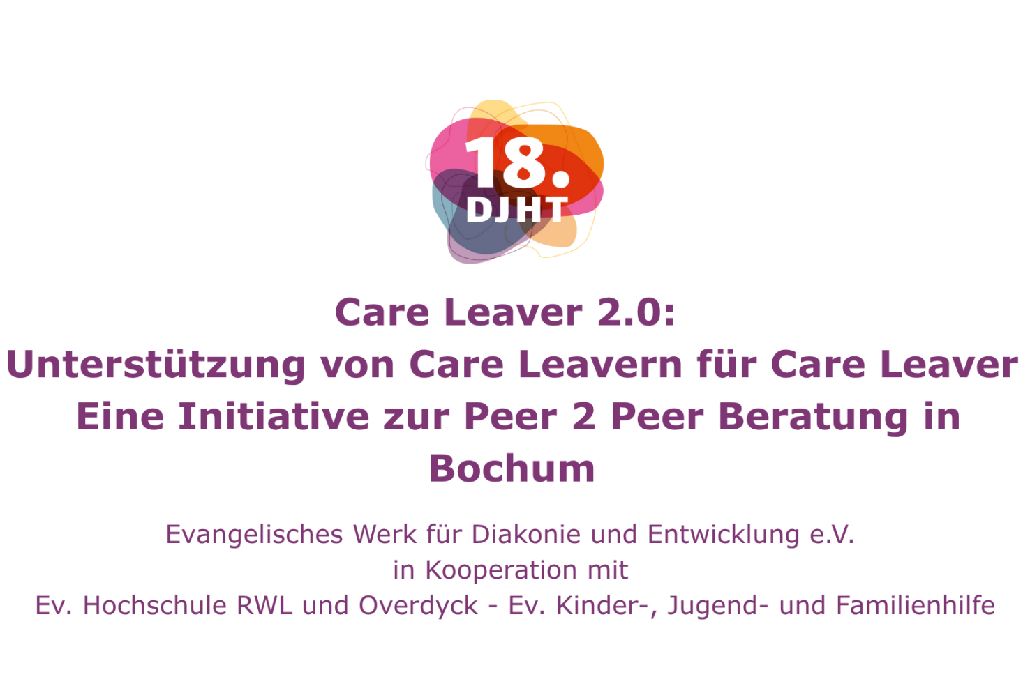 Care Leaver 2.0: Unterstützung von Care Leavern für Care Leaver