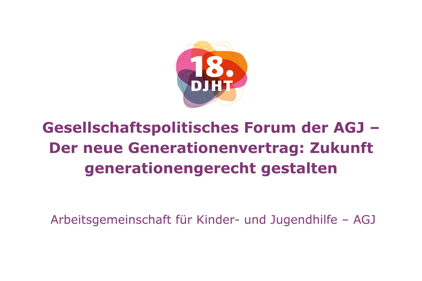 Gesellschaftspolitisches Forum der AGJ