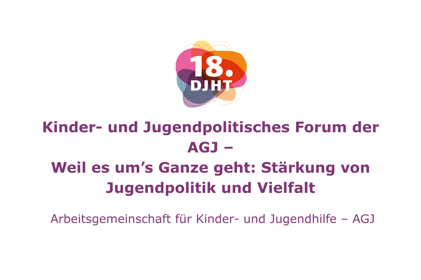 Kinder- und Jugendpolitisches Forum der AGJ