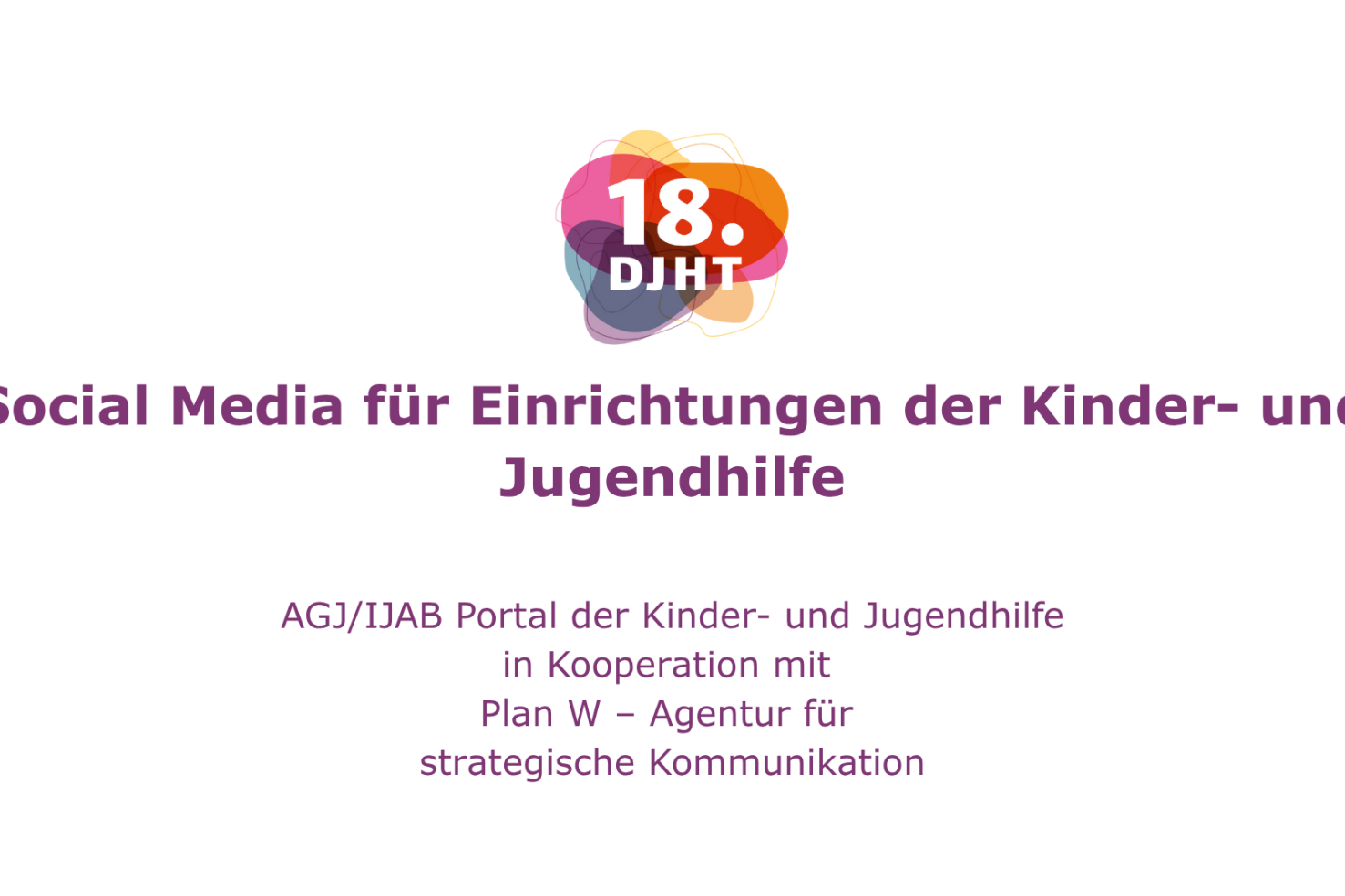 Social Media für Einrichtungen der Kinder- und Jugendhilfe